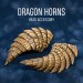 Dragon Horns — Fantasy Headpiece for cosplay