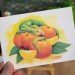 Postcard Dragon And A Hoard Of Mandarins