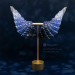 Blue and Silver Dragon Horns — Cosplay Headpiece