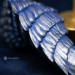 Blue and Silver Dragon Horns — Cosplay Headpiece