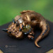 Dragon Treasure Chest, Fantasy Wooden Box