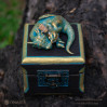 Dragon Treasure Chest, Fantasy Box for Jewelry or Dice