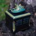 Dragon Treasure Chest, Fantasy Box for Jewelry or Dice