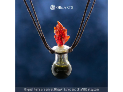 Molotov Cocktail Pendant