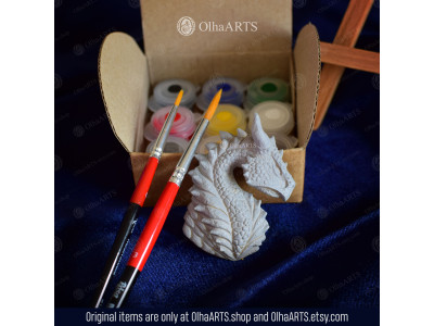 DIY Kit-1 with a Paintable Dragon