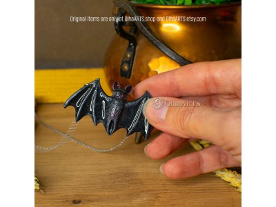 Flying Bat pendant