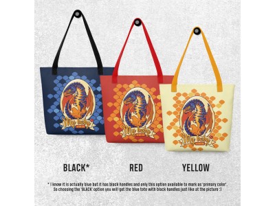 Tote bag with Lava Dragon Egg