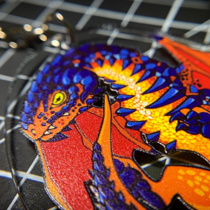 Keyring Lava Dragon Egg